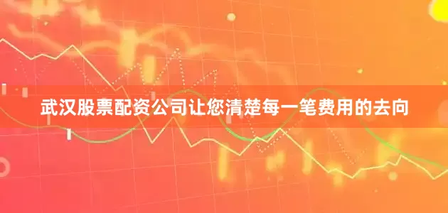 武汉股票配资公司让您清楚每一笔费用的去向