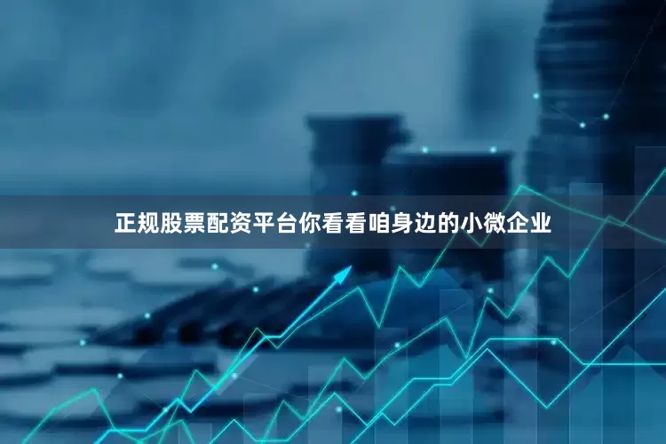 正规股票配资平台你看看咱身边的小微企业